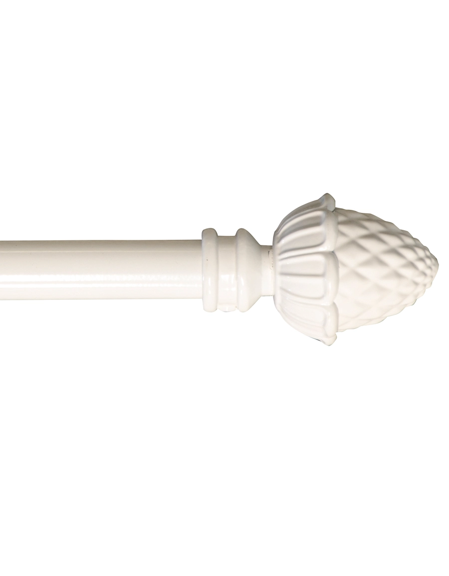 Curtain rod Kotte Hasta White