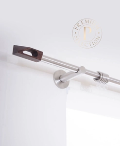 Quattro Coffee curtain rod