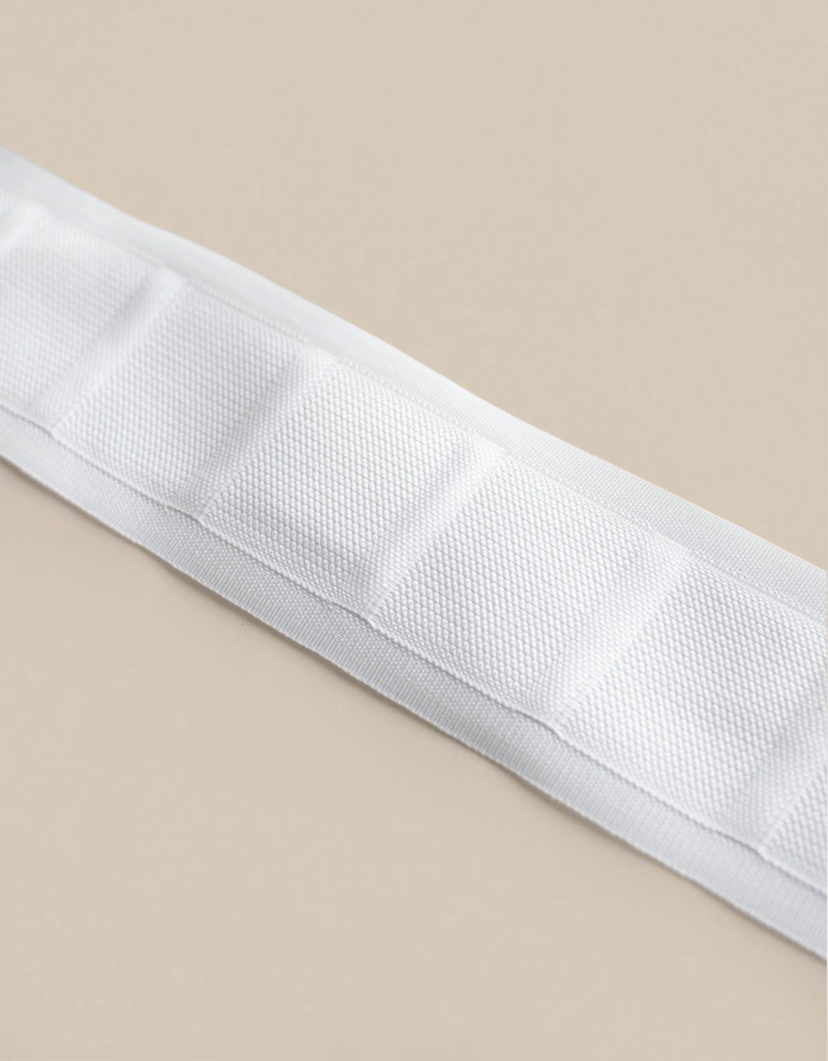 Vitt veckband för fingerkrokar