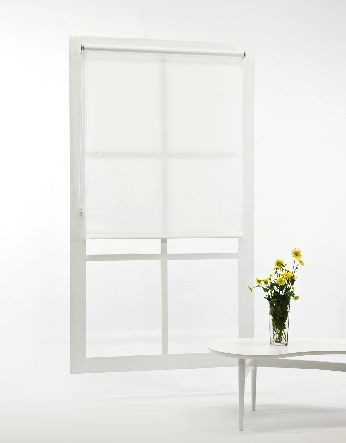 Roller blind white Hasta Home