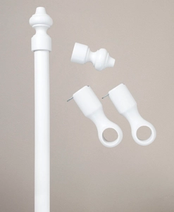 Mormor rod, wood, 28 mm, several length