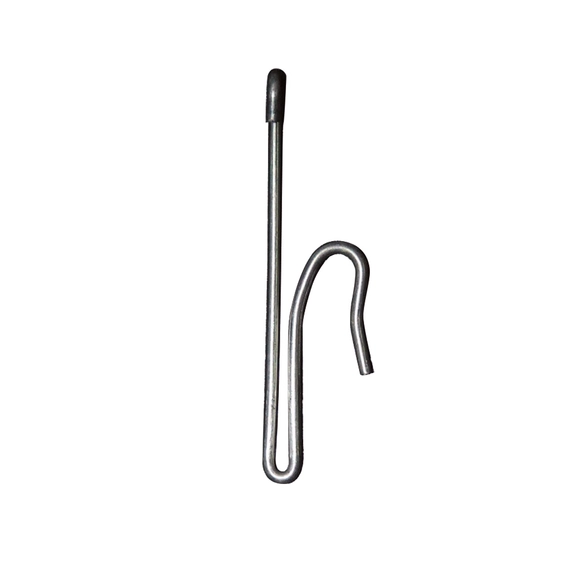 Single-prong glider hook with low profile