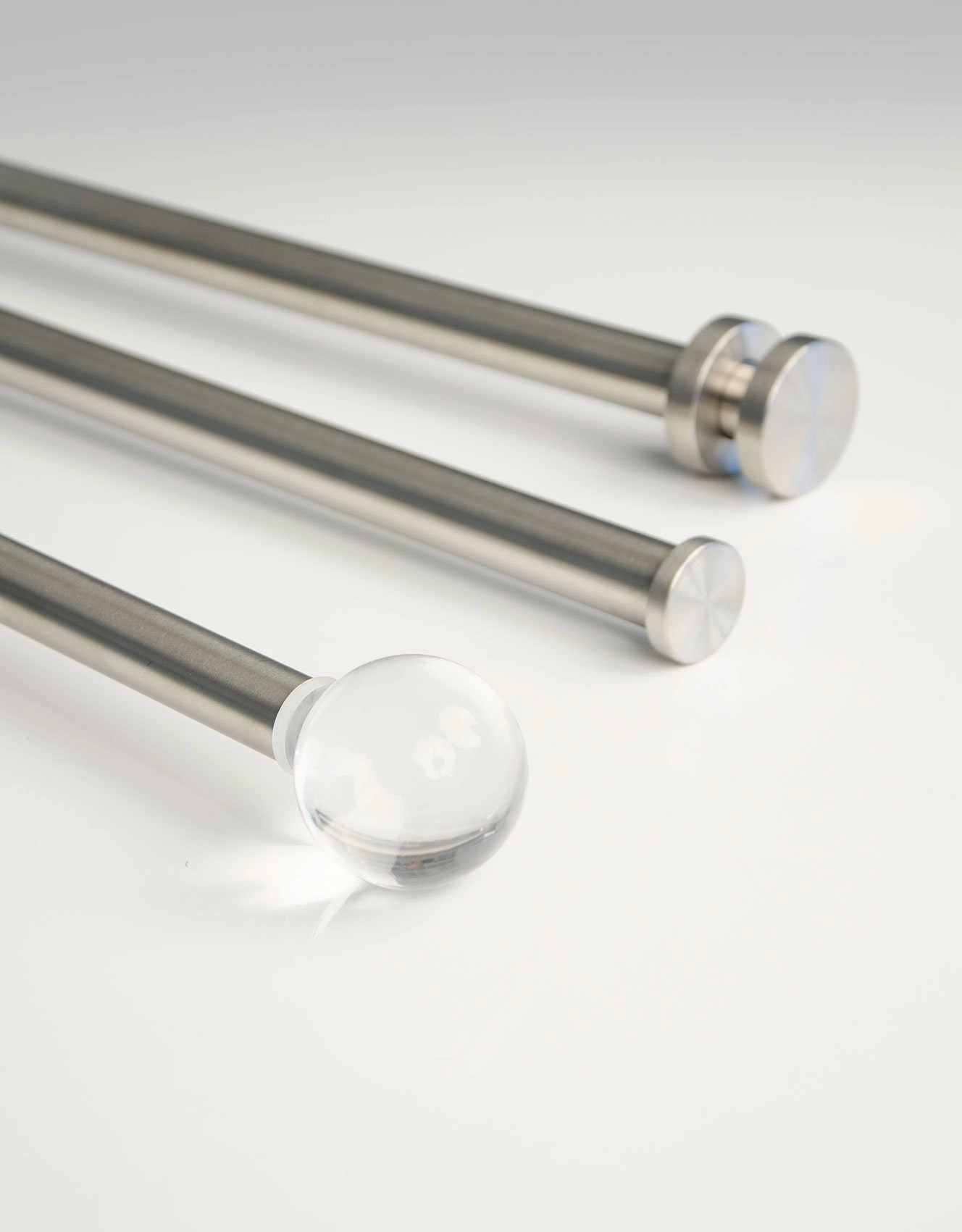 Hasta Home stainless steel curtain rods