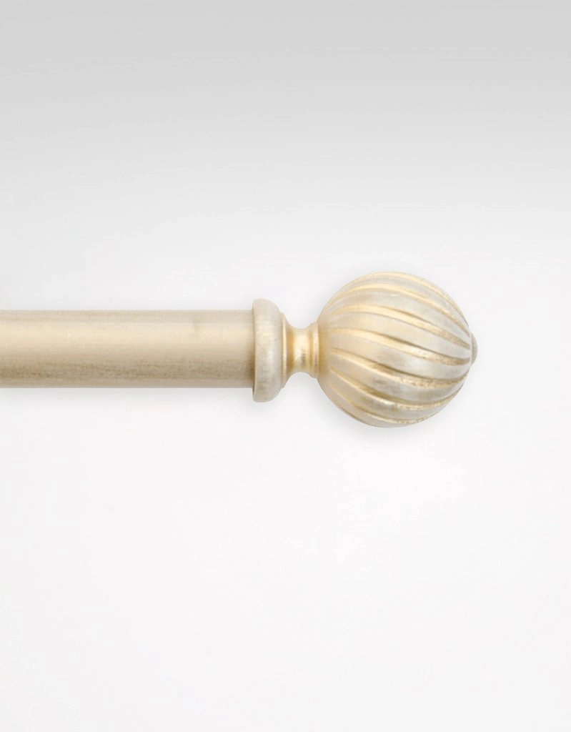 Ändknopp Carl Guld 28 mm