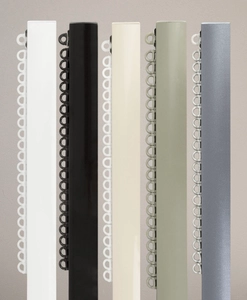 Convex curtain rail