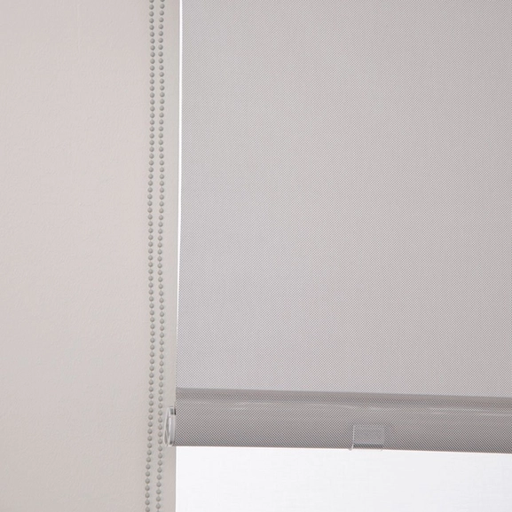 Screen roller blind light gray