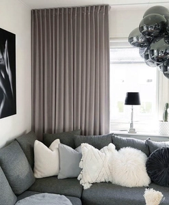 Sammetsgardin Ljuva med 2-fingerkrok