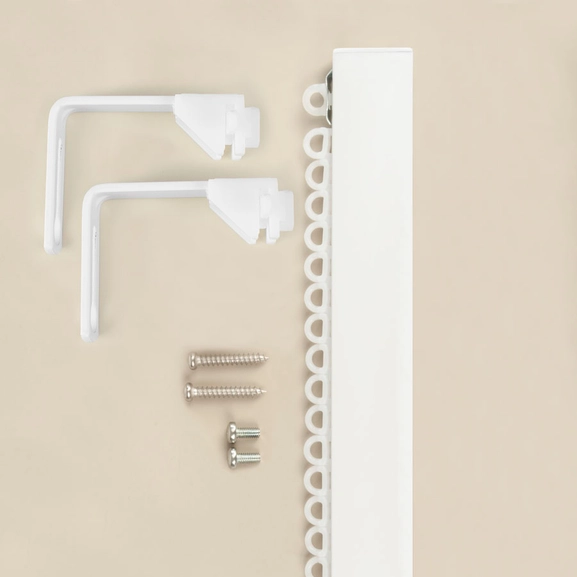 Curtain Rail Convex, Made-to-Measure, Wall Mounted,