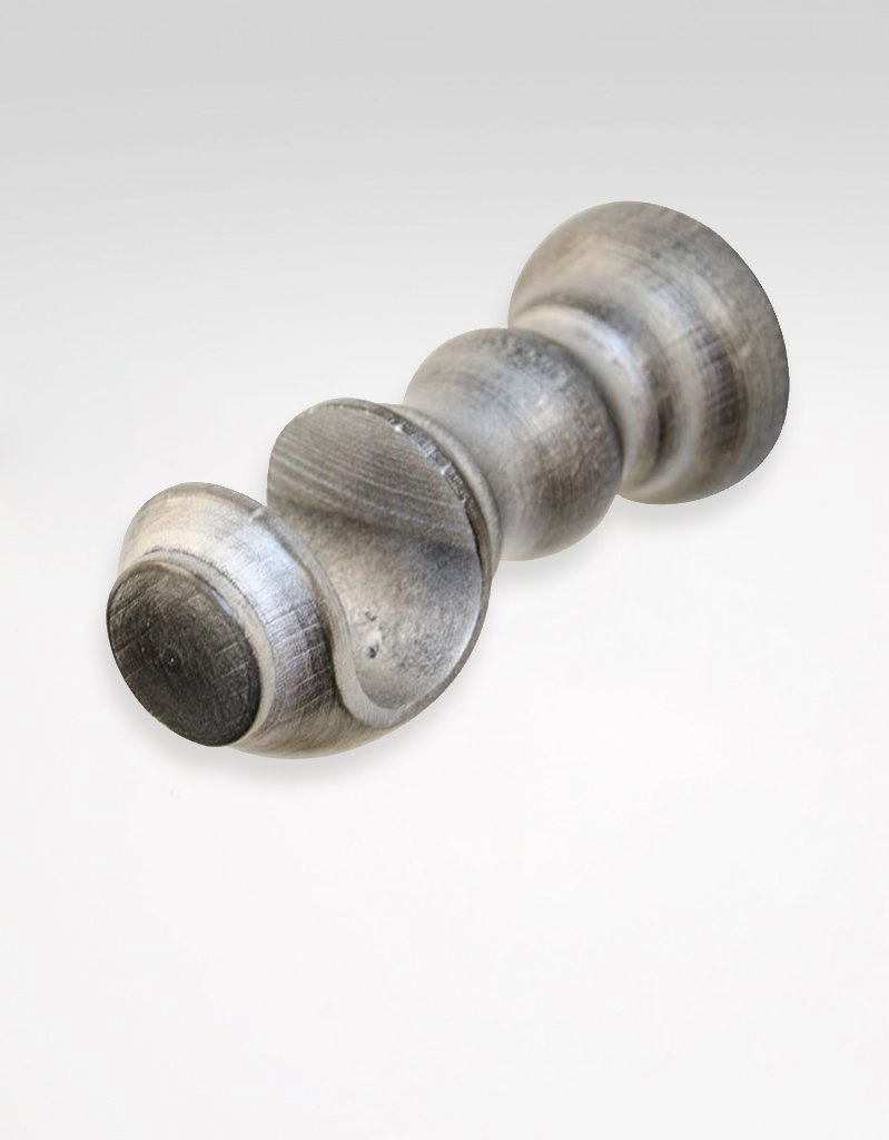 Fäste, kort, Silver 50 mm