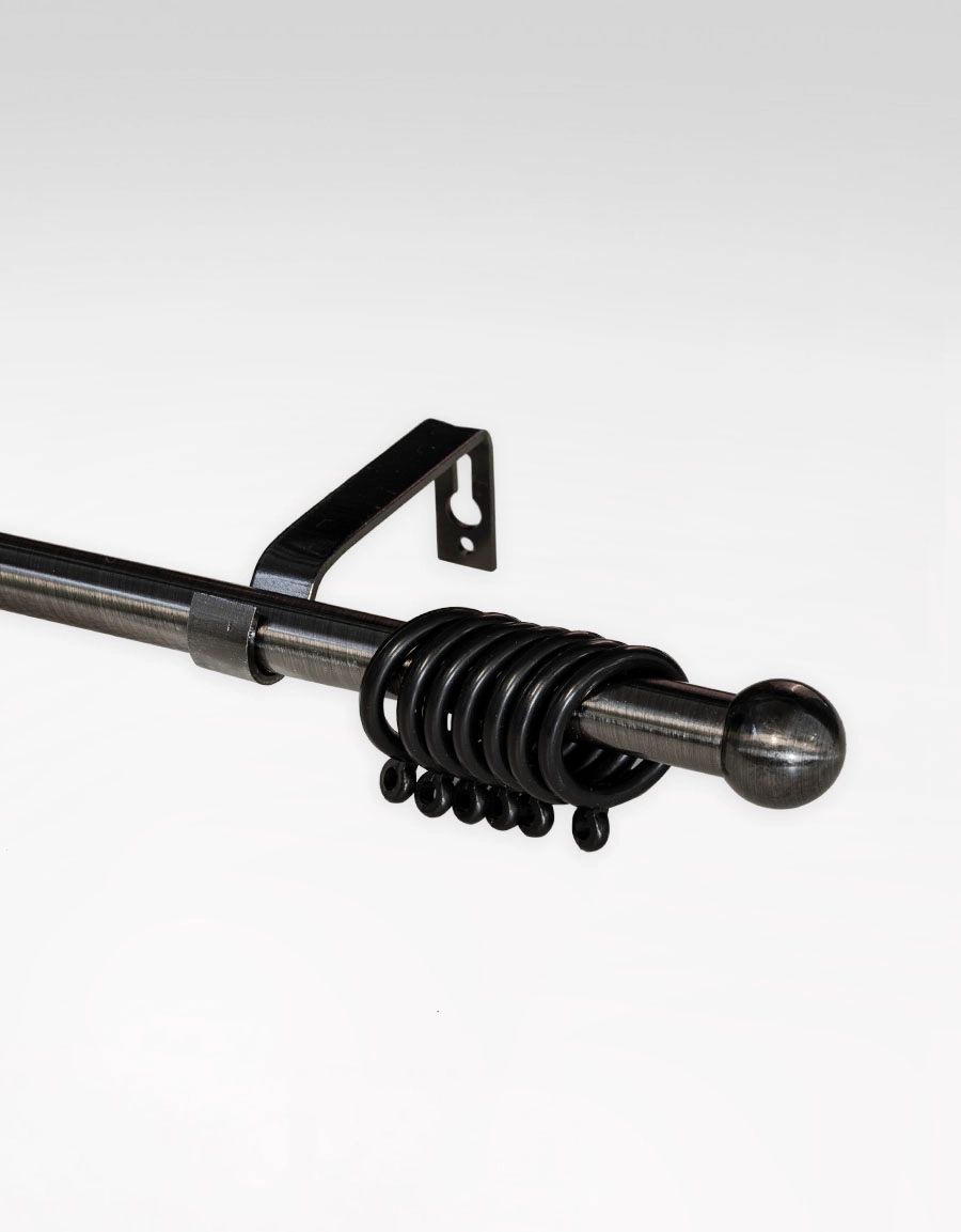 Gardinstång 11/13 mm Kula, reglerbar 170-330 cm, flera färger