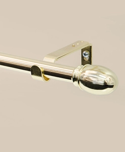 Gardinstång i mässing