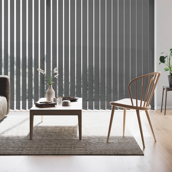 Vertical blinds Sapphire black