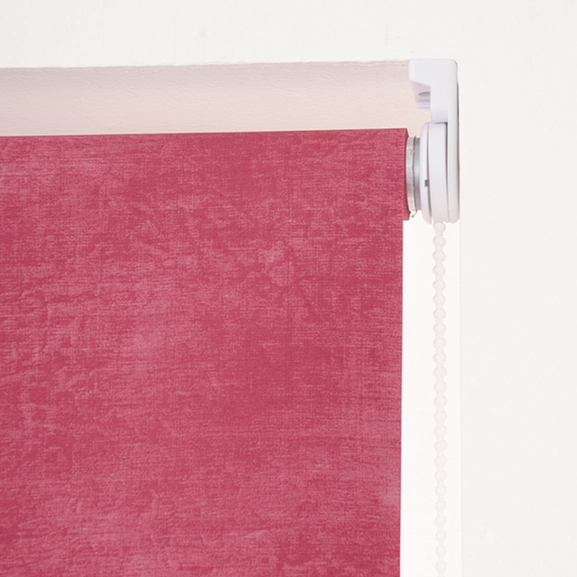 Rullgardin dimout rosa måttillverkad hasta