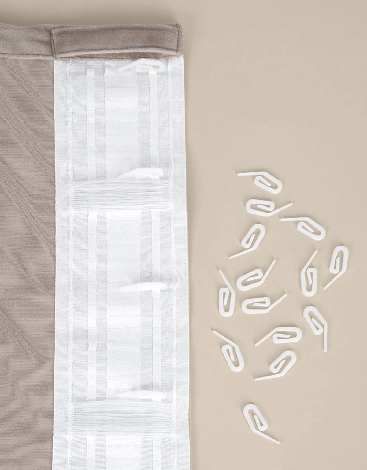 Kraftiga rynkbandskrokar