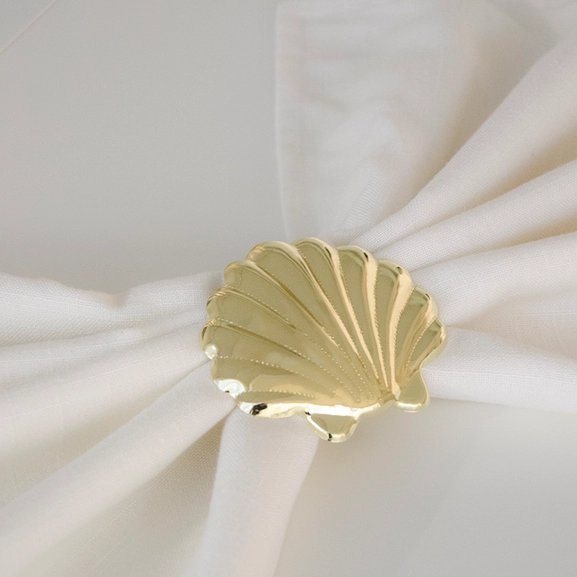Decorative clamp and napkin ring, Snäcka