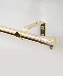 Vega brass curtain rod Hasta