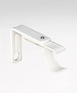 Clips wall bracket, white, Hasta