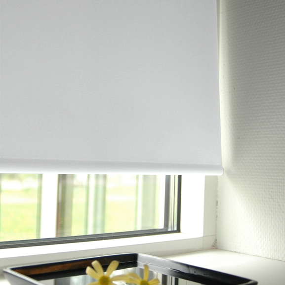 Titan blackout roller blind, silver backing