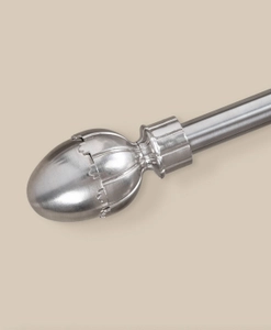 Gardinstång Elin, stål, 16/19 mm