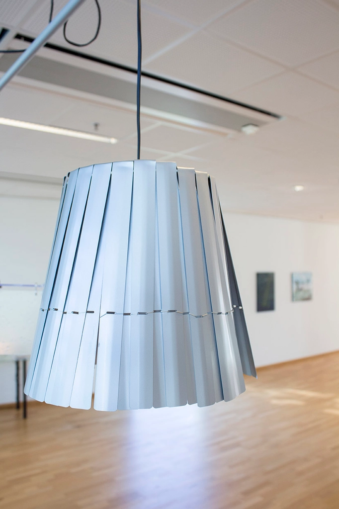 Lampskärm av persienner