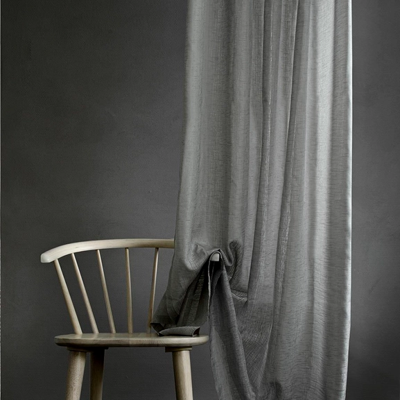 Made-to-measure curtain, SKIMRA, light grey