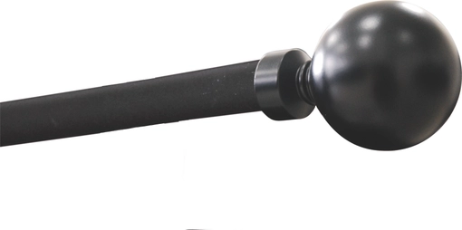 Comet curtain rod black, Hasta