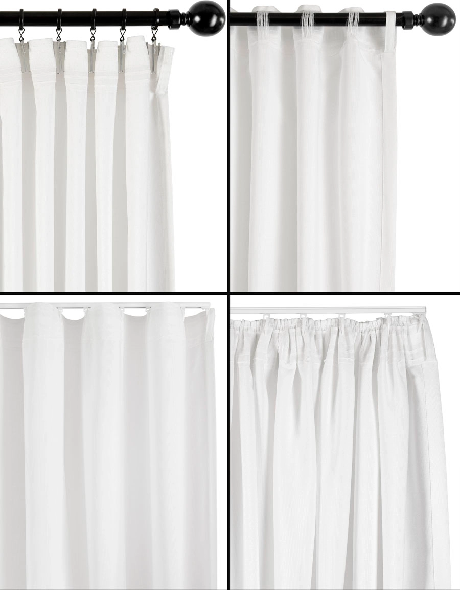 Curtain Vida White