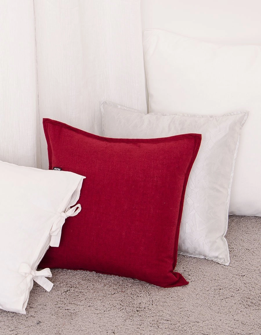 lina pillowcase red Hasta