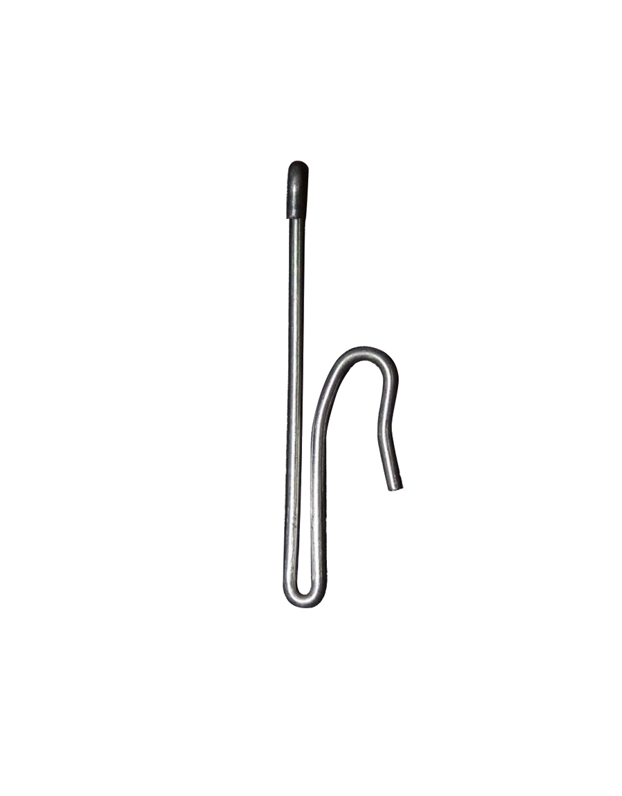 Single-prong glider hook with low profile