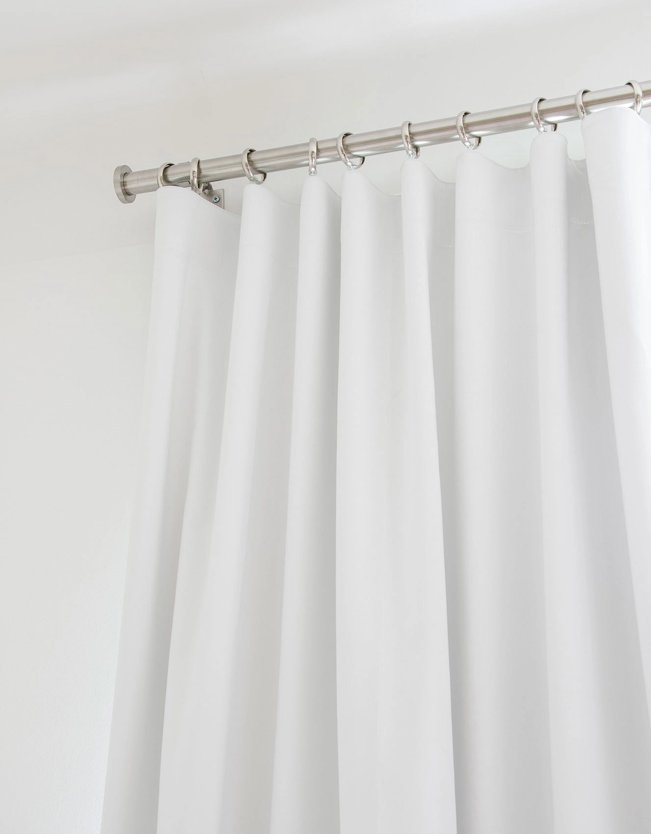 Curtain GOOD NIGHT, 100% blackout, white