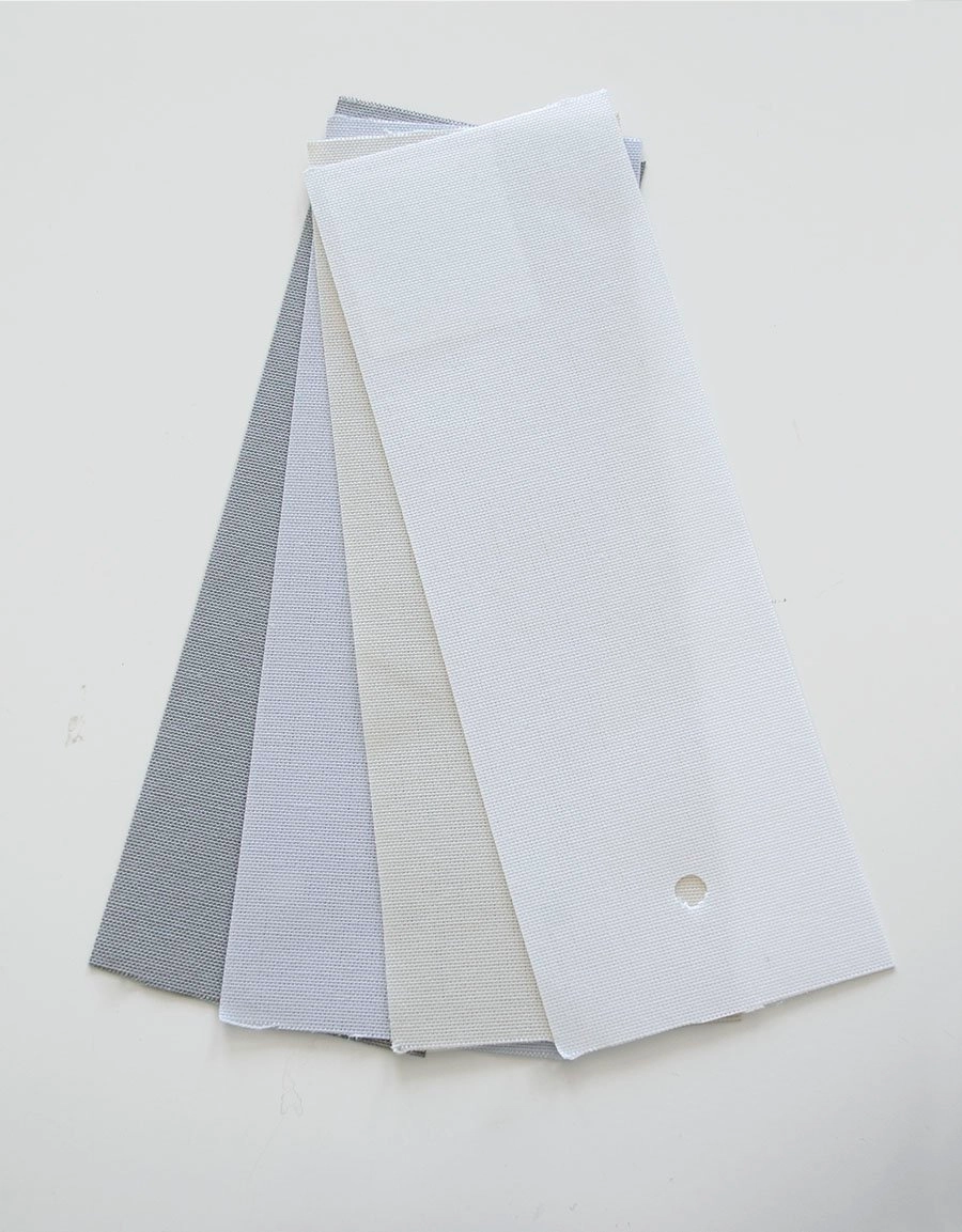 Opti Pro vertical blind, fabric screening Jade, made-to-measure, several colors