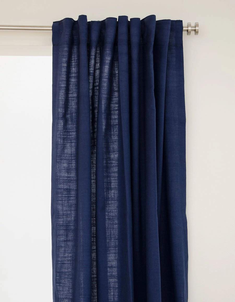 Curtain LINA, dark blue