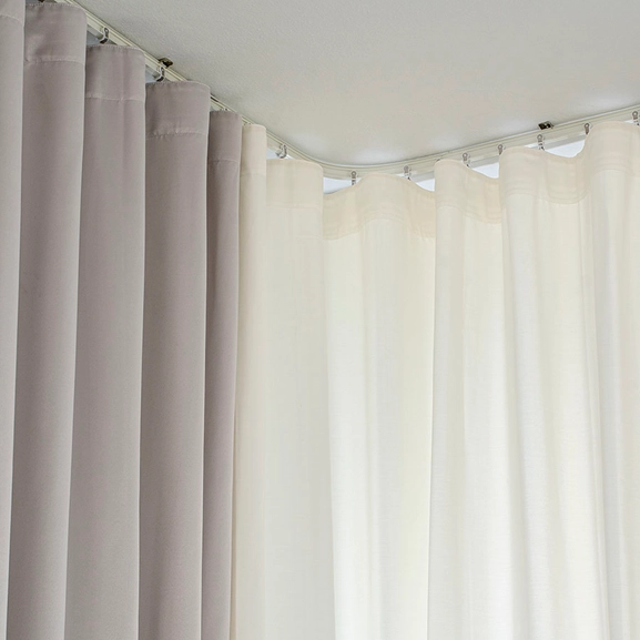 Curtain rail - Bendable