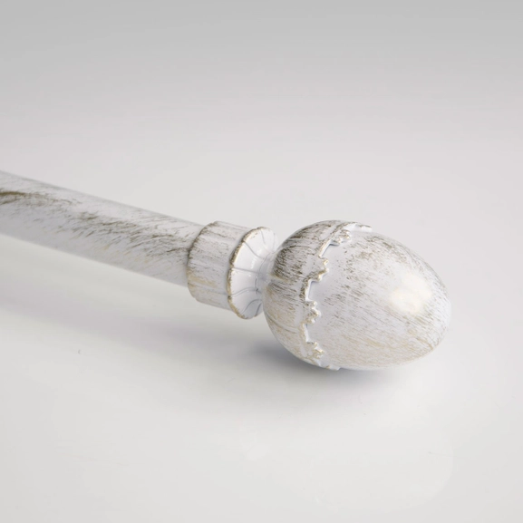 Elin curtain rod white gold Hasta