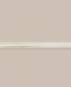 Gardinstång vitguld, 28 mm, fast längd 130 cm