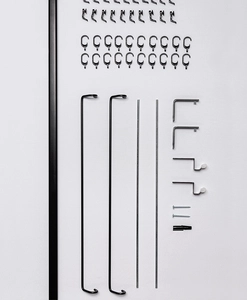 Gardinstång Modena, allt som ingår i förpackningen