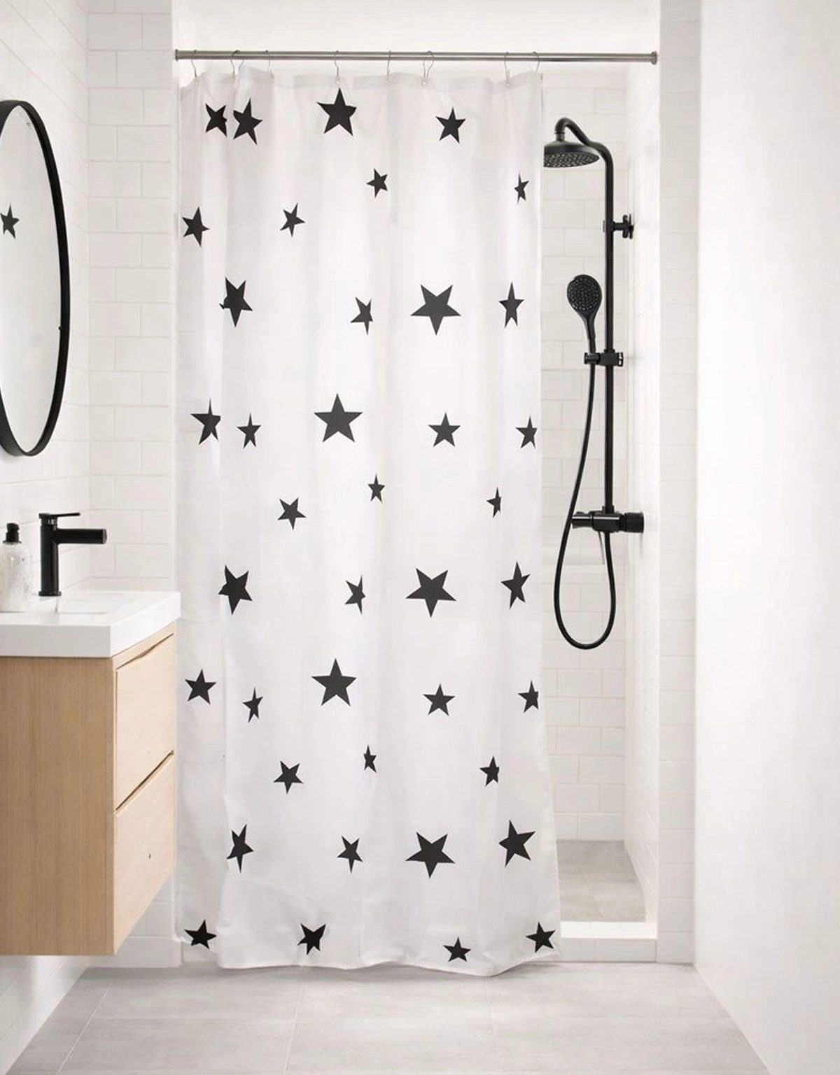 duschdraperi-stjärnor