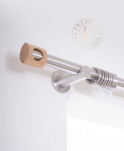 Vision Oak premium curtain rod Hasta
