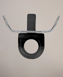 Svart vridstopp, U-skena och Daytona gardinskena, ambiance