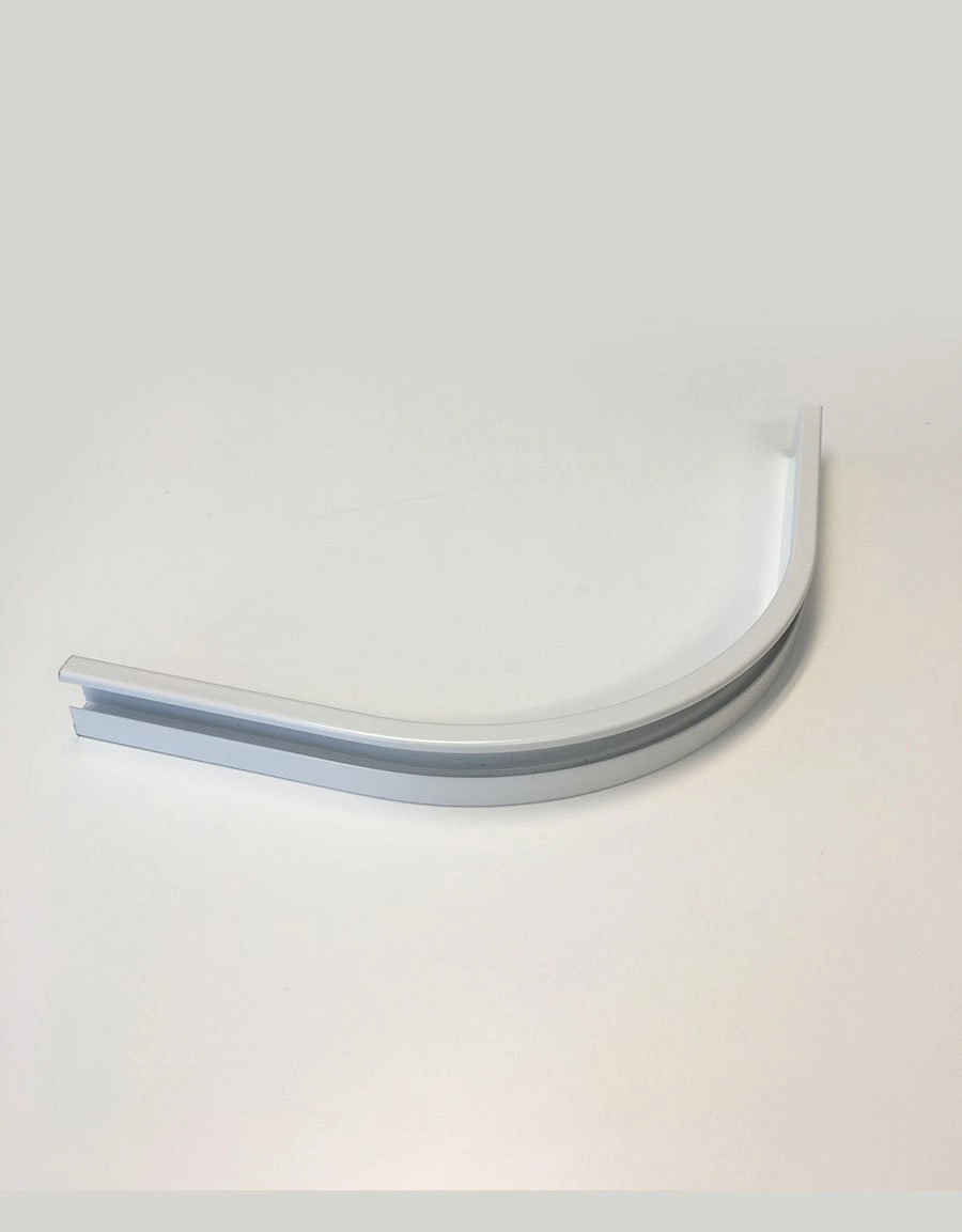 Corner bend Alex curtain rail 90 degrees Hasta