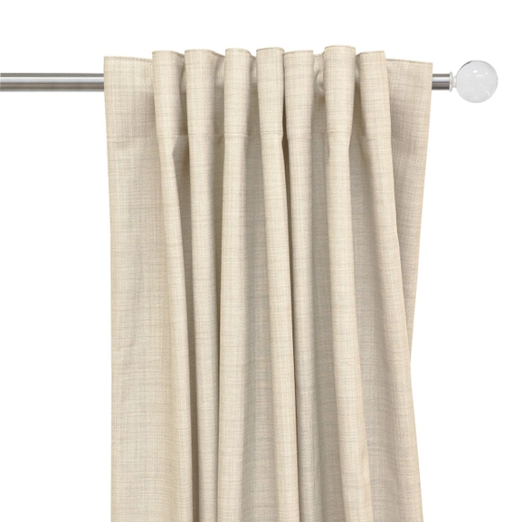 Blackout curtain beige Hasta