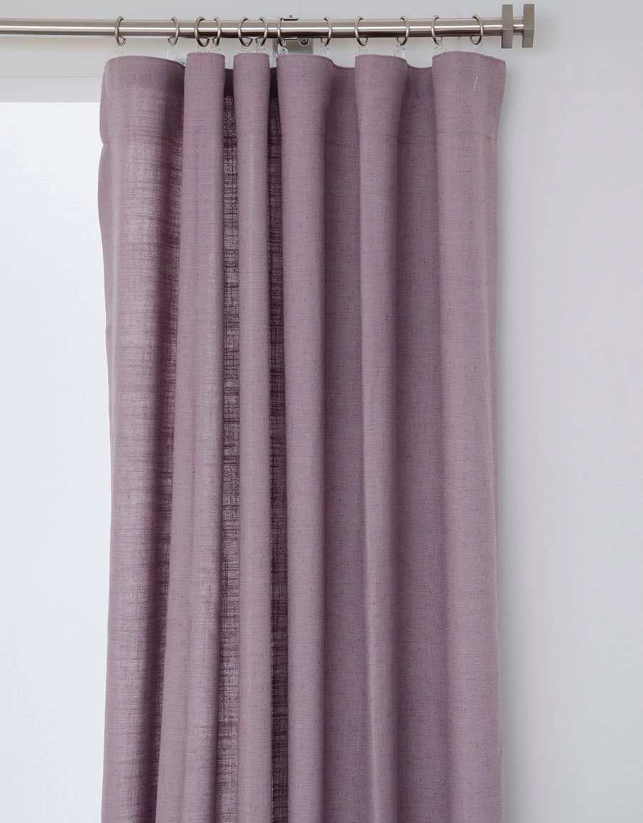 Curtain LINA, silver pink