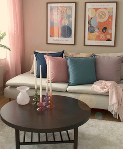 Coola cushion cover, pink