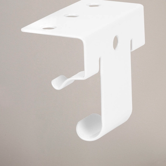 Ceiling bracket C-rail metal incl. screw