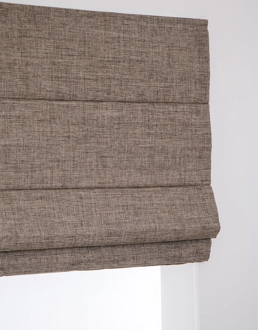 Roman blind CLOUD, brown