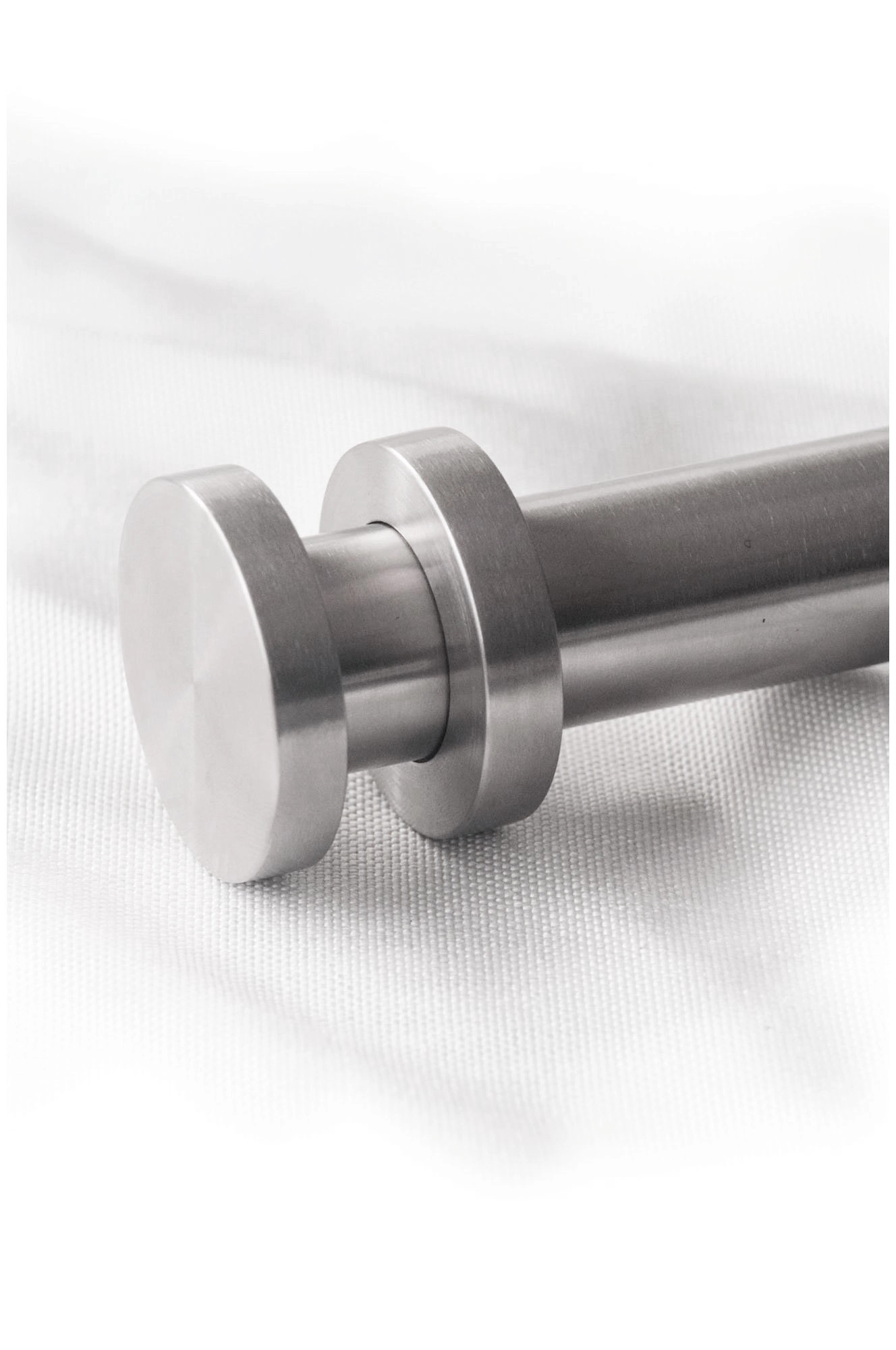 Infront curtain rod, stainless steel, 26/28 mm