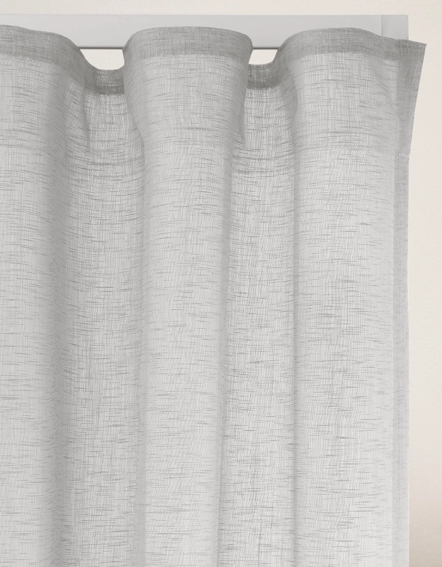 Curtain SKIMRA, light grey