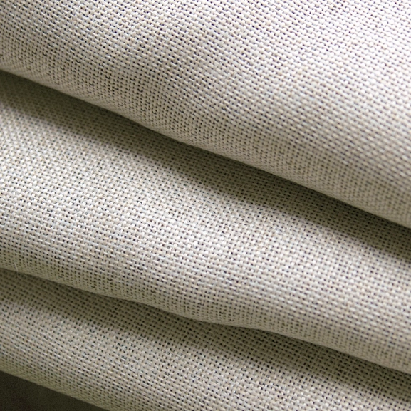 Hissgardinsväv i beiget