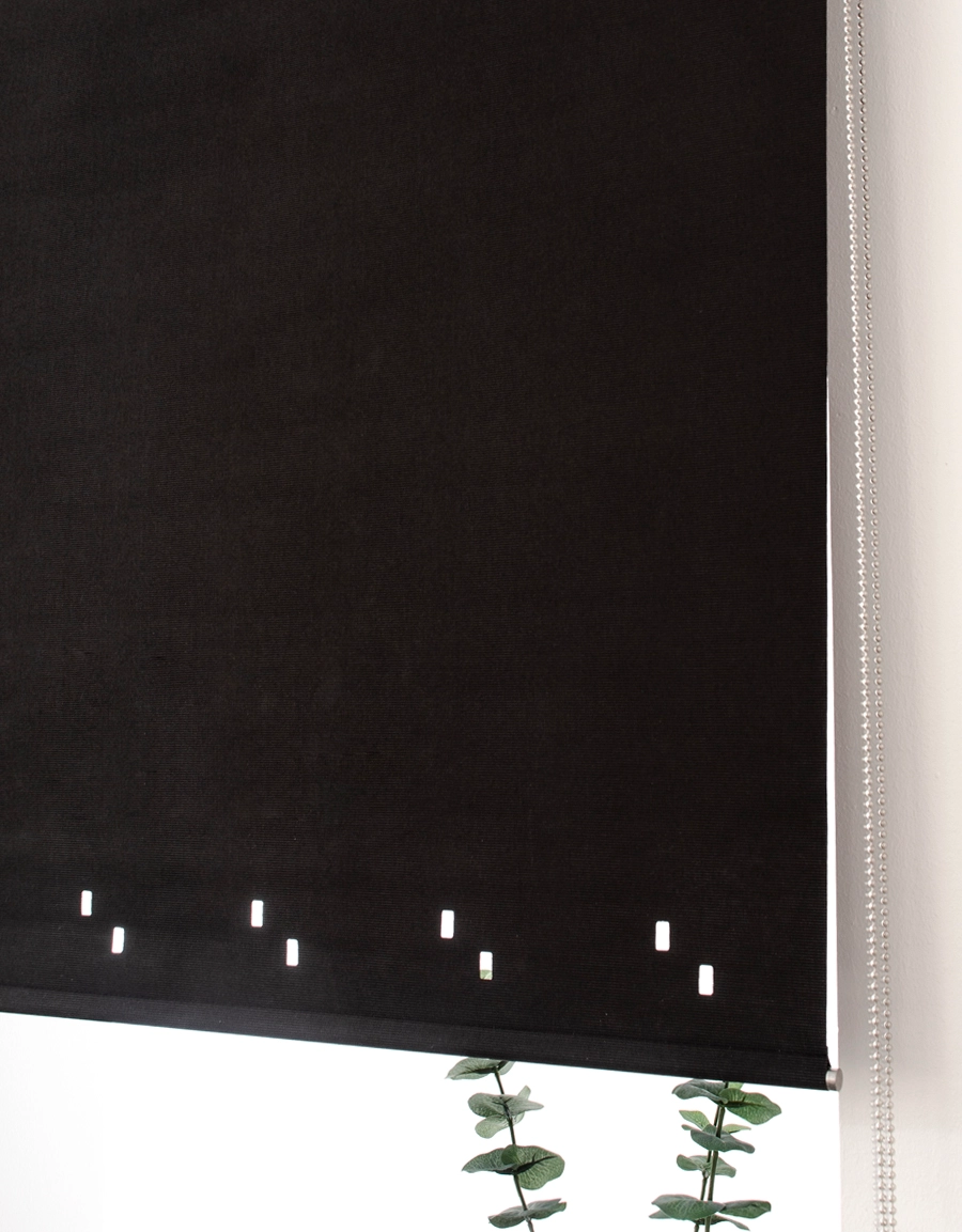 Newton Perle roller blind, anthracite