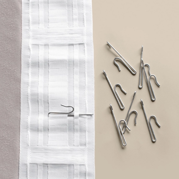 Gardinkrok 1-fingerkrok, låg fattning